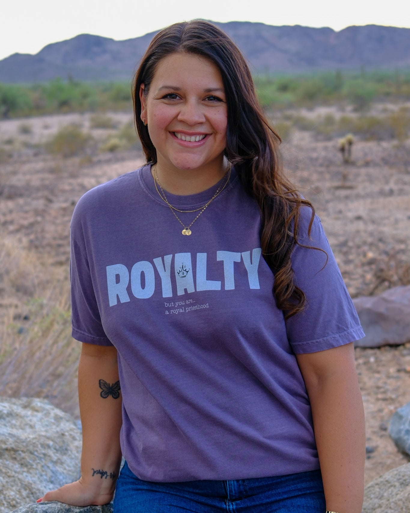 Royalty – Christian Women’s T-Shirt (1 Peter 2:9)