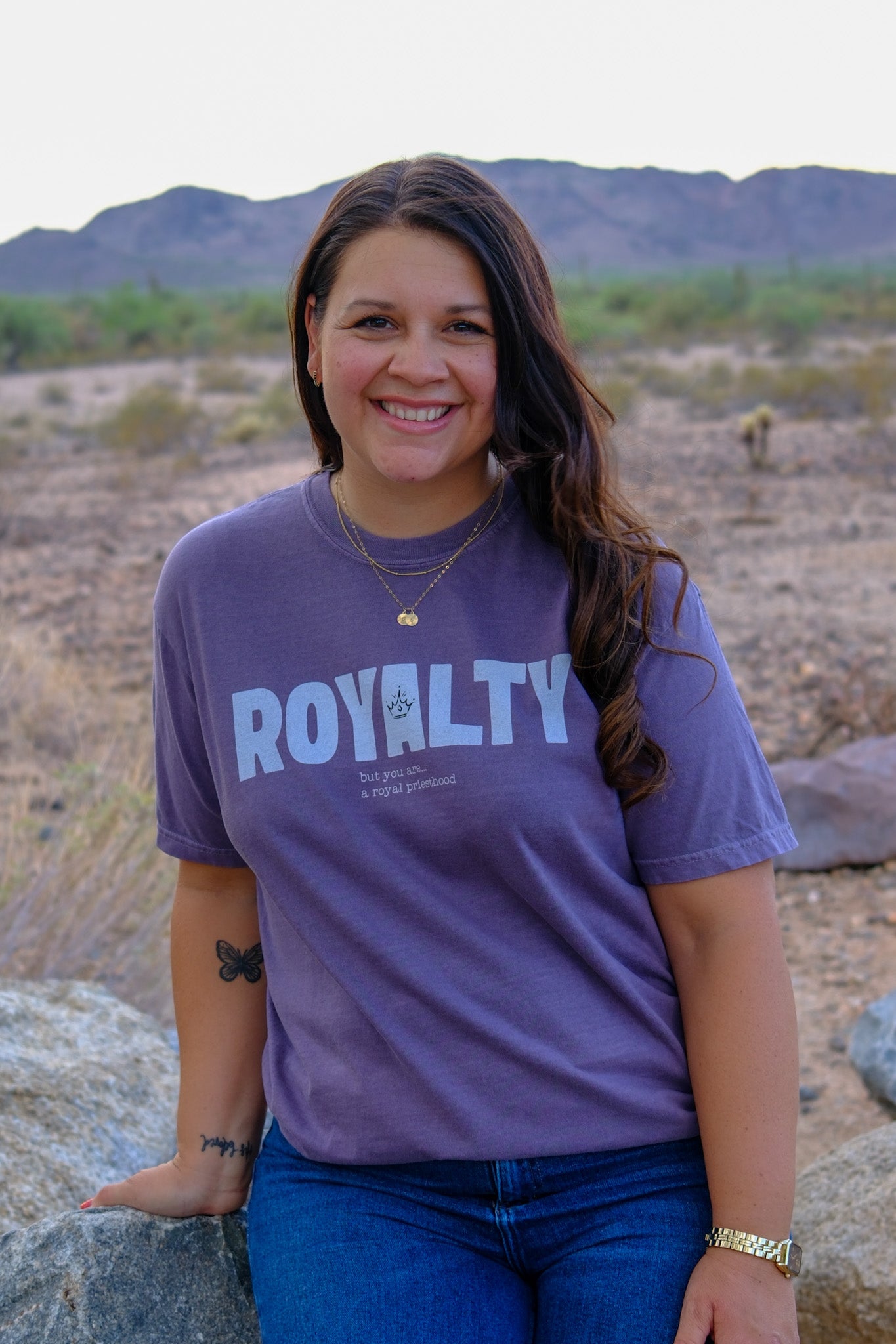 Royalty – Christian Women’s T-Shirt (1 Peter 2:9)