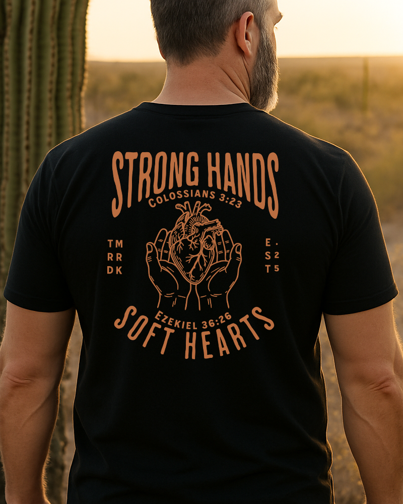 Strong Hands, Soft Hearts - T-Shirt for Men